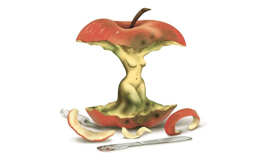 En 2020, ella denunció ante la FGE a la influencer y los cirujanos, pero no le han dado seguimiento. Ilustración: Ani Cortés/ EL UNIVERSAL