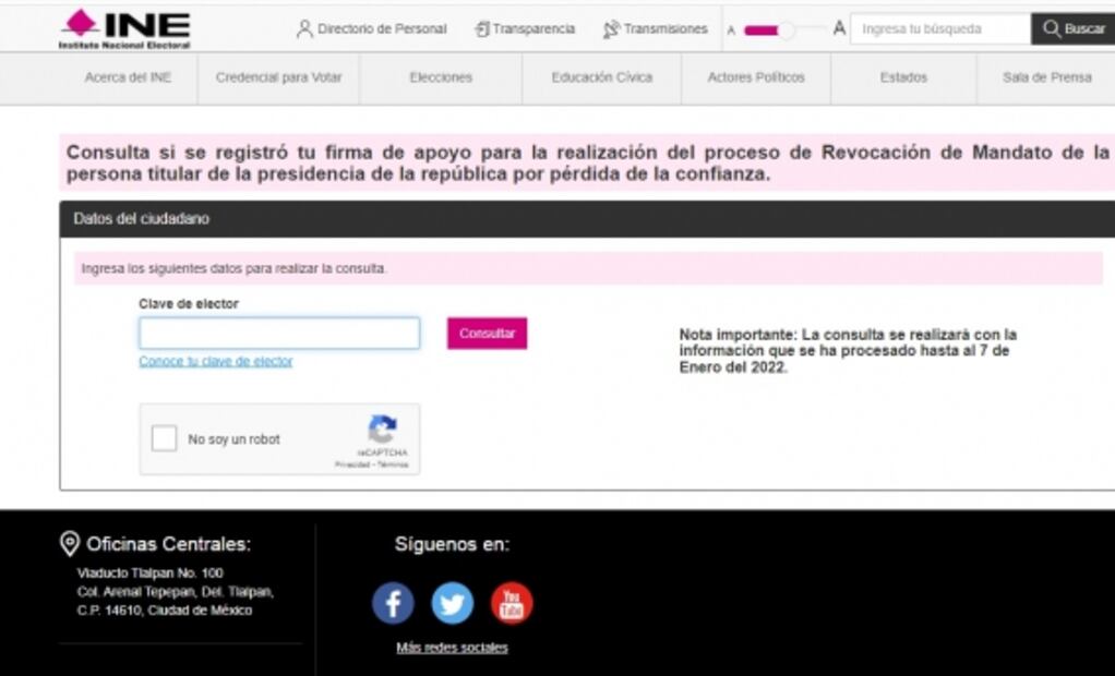 ¿Diste tu firma para la consulta de revocación de mandato de AMLO? Así puedes verificar si te registraron