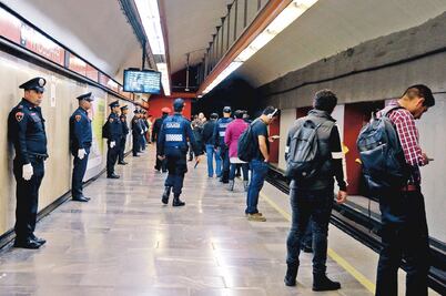 Refuerzan vigilancia en Línea 7 del Metro 