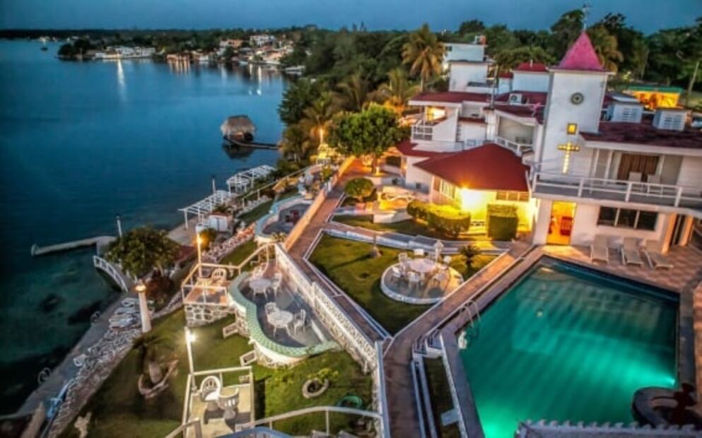 5 hoteles románticos en la Laguna de Bacalar