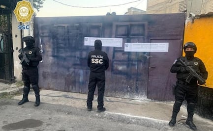 Aseguran domicilio en Xochimilco donde desmantelaban autos robados 