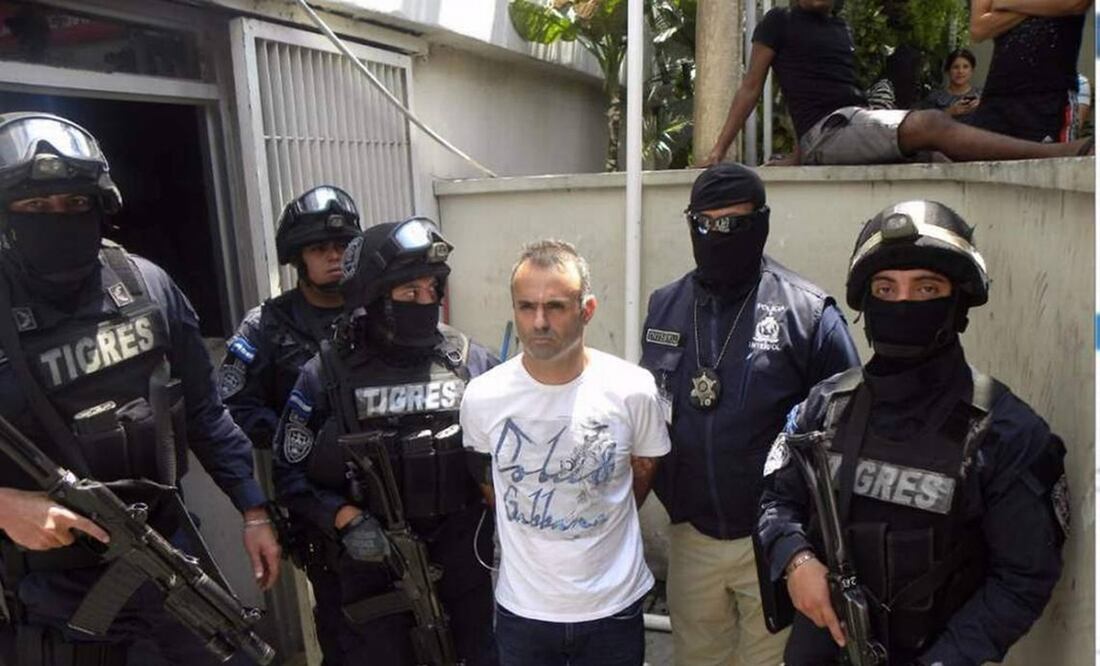 Eduardo Escobedo, alias "El Mago", durante su captura, en 2016. FOTO: ESPECIAL