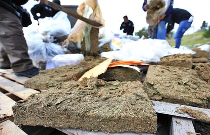 Destruyen más de una tonelada de droga y 126 mil objetos decomisados