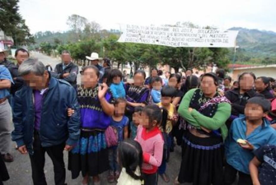 En Chenalhó, los habitantes también viven aterrados