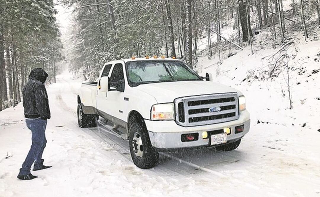 El frente frío 29 y su masa de aire polar ocasio-narán que continúen las bajas temperaturas. Foto: Especial.