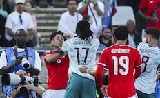 Video: Rafa Leao protagoniza escandalosa pelea en el amistoso de Portugal vs Chile