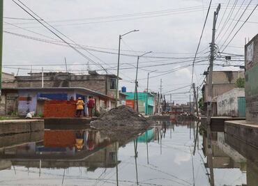 Chalco de nuevo bajo el agua; "Zona Cero" se encuentra inundada tras fuertes lluvias