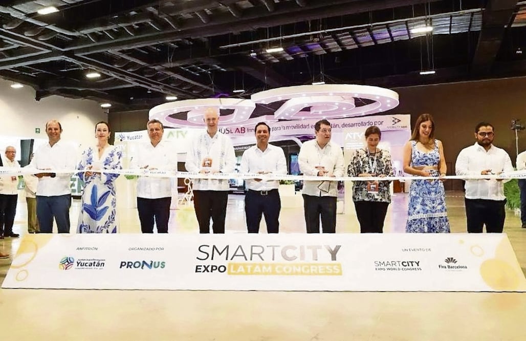 El Smart City Expo Latam Congress se desarrolla en el Centro de Convenciones Yucatán Siglo XXI, del 9 al 11 de julio. Foto: Especial