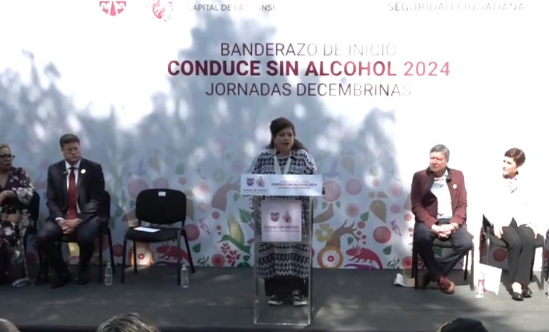 Refuerzan alcoholímetro en la CDMX por festejos decembrinos (05/12/2024). Foto: Captura de pantalla
