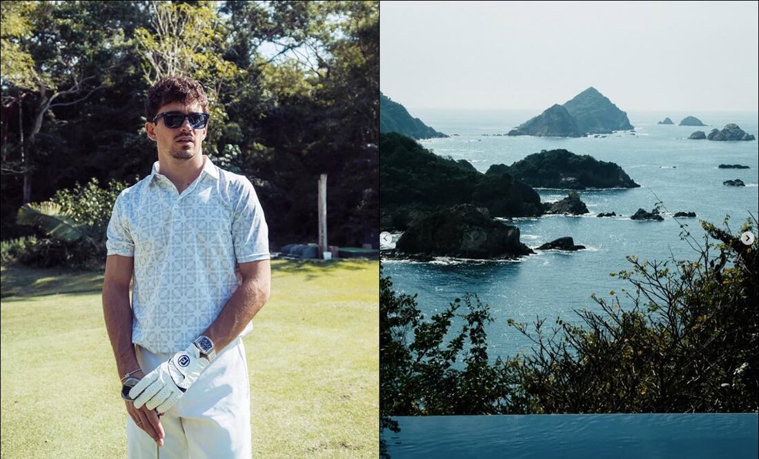 Charles Leclerc está de vacaciones en México - Fotos: @Charles_Leclerc (X)
