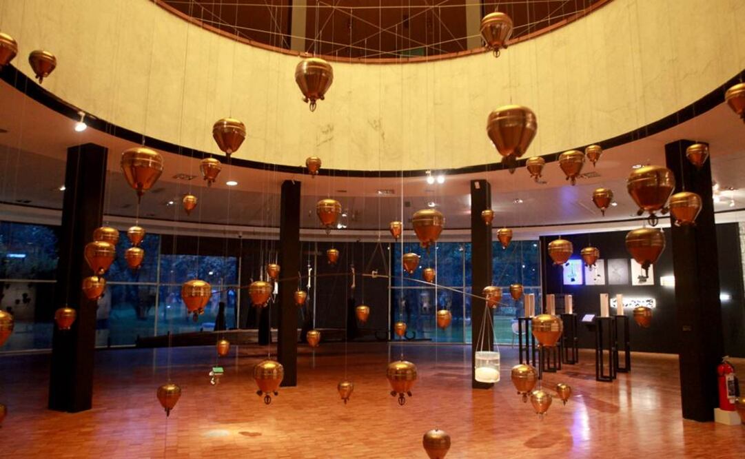 La pieza 'Dialéctica, inteligencia vs poder'. FOTO: Juan Boites/EL UNIVERSAL.