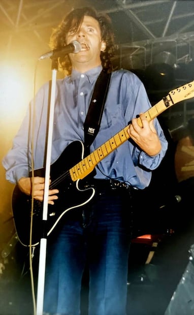 Miguel Mateos en el Andy Bridges. Cortesía Andrés Puentes.