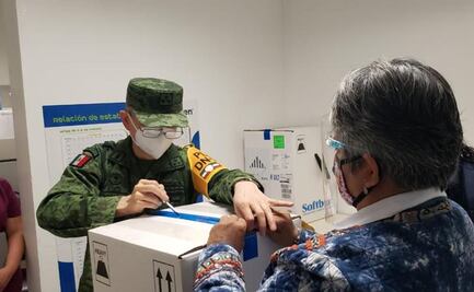 Llega otro cargamento con 25 mil 350 vacunas antiCovid a Tamaulipas