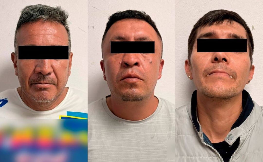 Detienen en la alcaldía Venustiano Carranza a tres sujetos con cerca de 100 dosis de droga. Foto: Especial