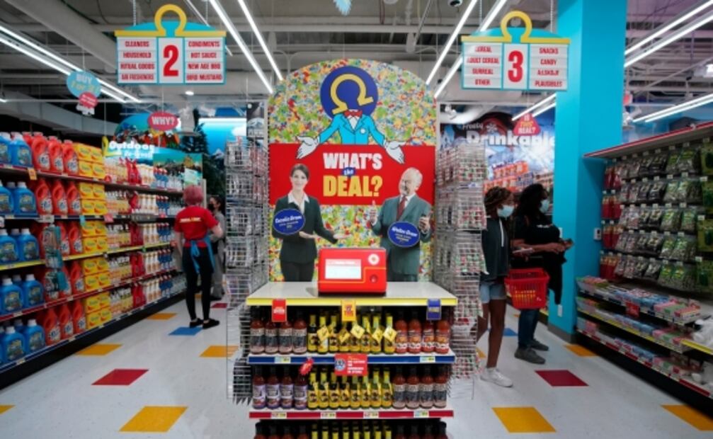 La nueva exposición interactiva montada en un "supermercado"