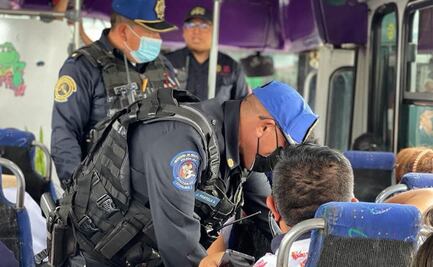 Activan en Tláhuac operativo "Pasajero Seguro" en zonas de alto índice delictivo