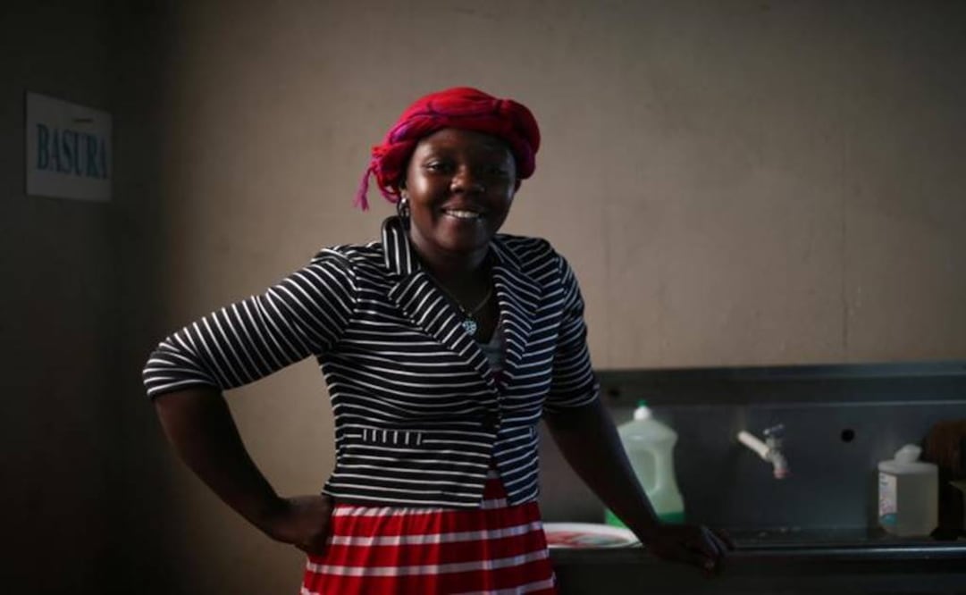 Haitian migrant, Naomi Josil - Photo: Reuters/Edgar Garrido