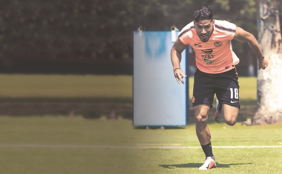 El central respeta las decisiones técnicas y cuando es requerido trata de dar todo de sí. Foto: CLUB AMÉRICA