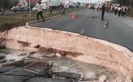 Gratis, vía alterna por hundimiento en Cancún