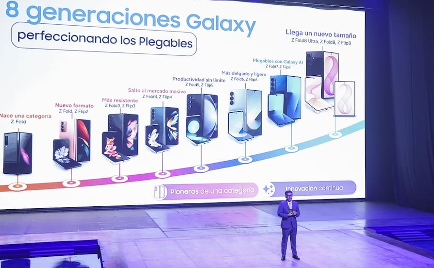Samsung refuerza su liderazgo en plegables con la nueva Serie Galaxy Z