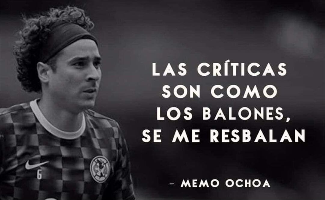 Guillermo Ochoa recibió su gol 1000 como profesional y se ganó los mejores memes / FOTO: @ECJO1981