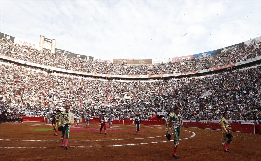 Por disposición de un juez, las corridas se toros se podrán realizar en la Plaza México / FOTO: EFE