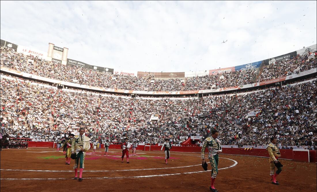 Por disposición de un juez, las corridas se toros se podrán realizar en la Plaza México / FOTO: EFE