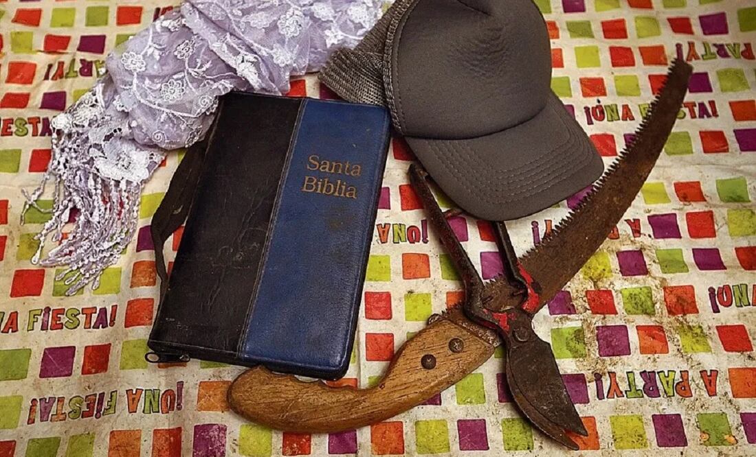 Testimonio. Parte de las herramientas de trabajo de Carlos y su familia, antes de su captura. FOTO: LA PRENSA GRÁFICA/GDA