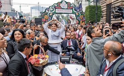 La arropan líderes de Morena y los ciudadanos