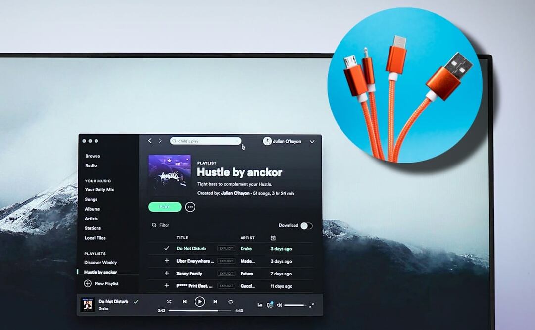 Estas son algunas tareas que puedes hacer con el puerto USB de tu televisión. Foto: Especial