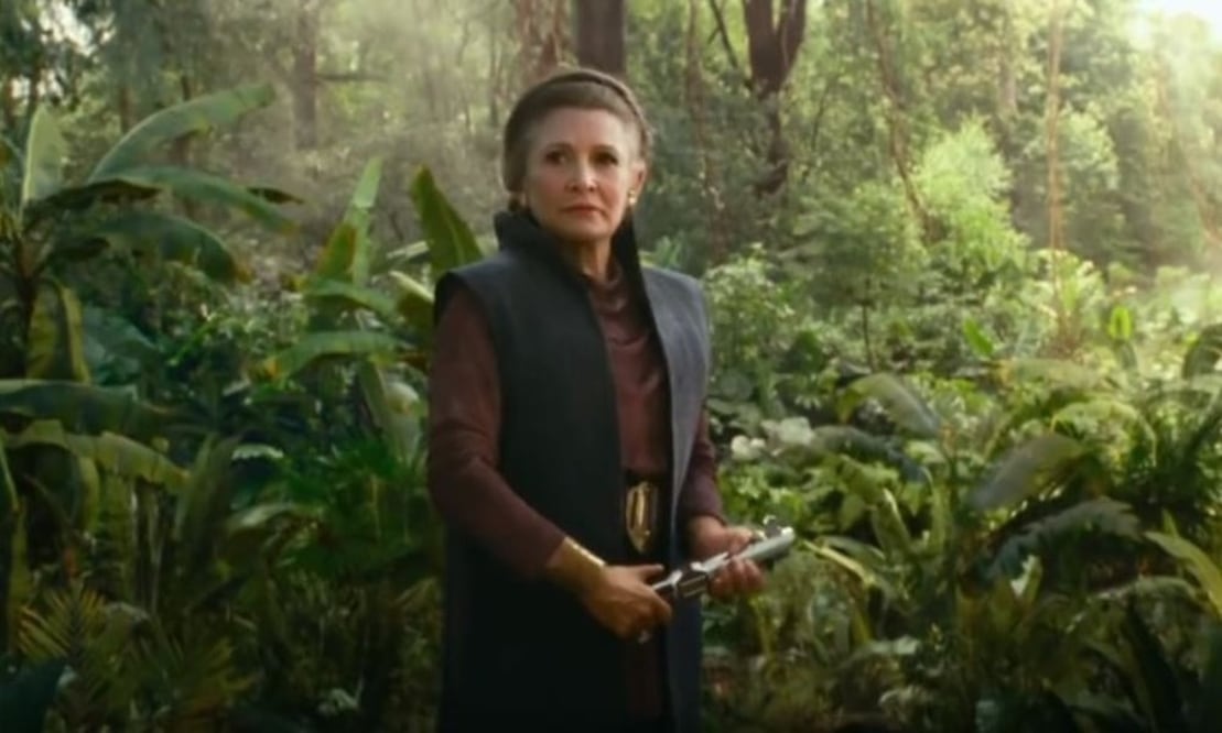 Leia Organa también tiene poderes de Jedi. Foto: Captura avance