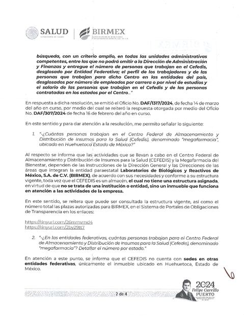 MEGAFARMACIA, Sin medicinas ni empleados