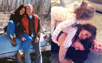 ¡Irreconocibles!, así han crecido las hijas que Bruce Willis tuvo con Emma Heming