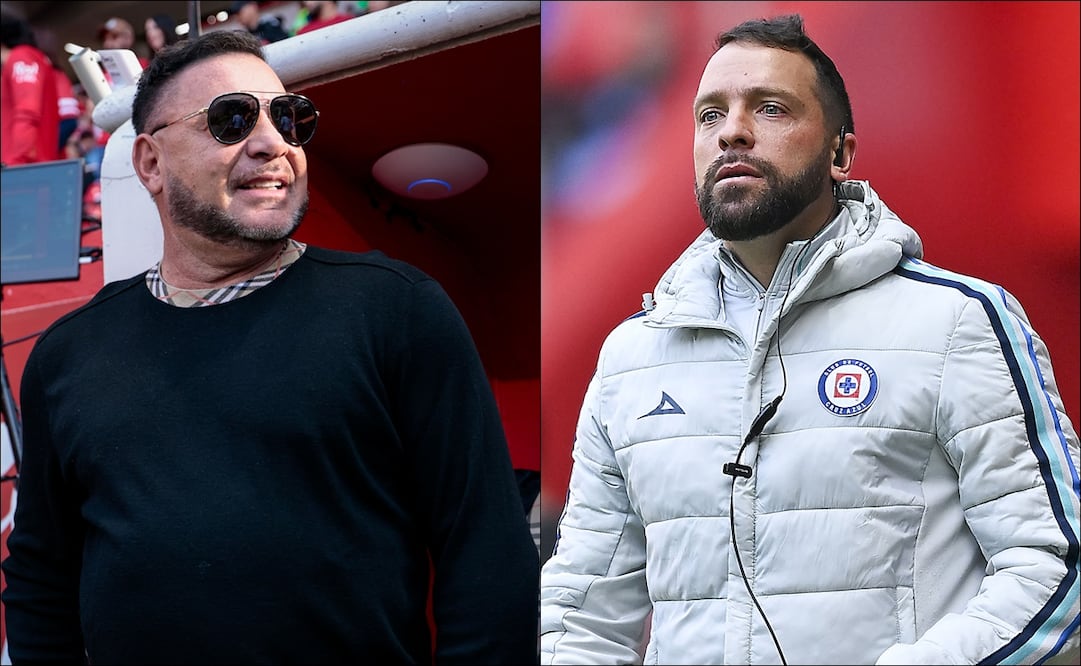 Juan Cruz y el Turco Mohamed hablaron tras el empate entre Cruz Azul y Toluca / FOTOS: Imago7