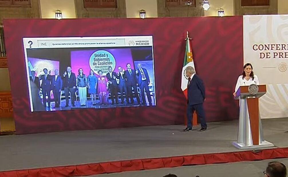 García Vilchis exhibe ante AMLO “una pasarela de los posibles candidatos de la oposición”