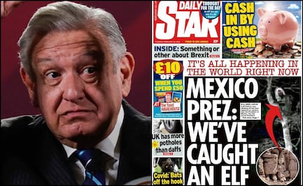 "Atrapamos un duende"; prensa internacional ve foto de "aluxe" de AMLO con incredulidad