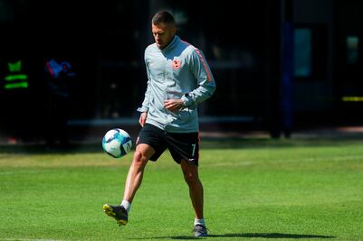 Jéremy Ménez regresó a los entrenamientos con América