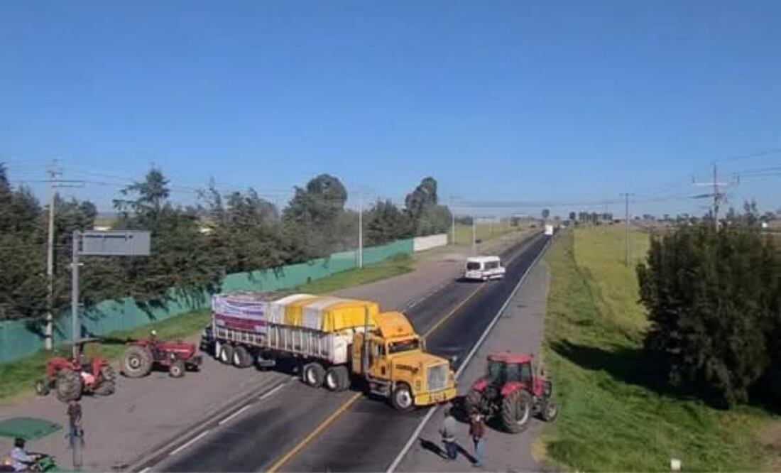 Bloqueos de agrícolas en los estados (28/10/2025). Foto: Especial