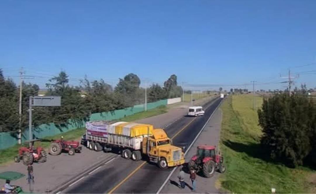 Bloqueos de agrícolas en los estados (28/10/2025). Foto: Especial
