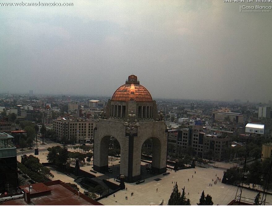 Imagen tomada del Twitter de Webcams de México 