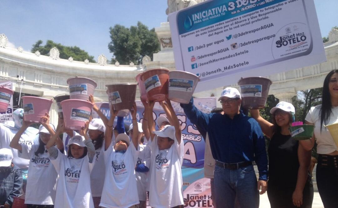 La Iniciativa 3de3 por el Ahorro y Uso Responsable del Agua busca generar un ahorro de 860 litros de agua por persona y a la semana (Foto: Diana Villavicencio)