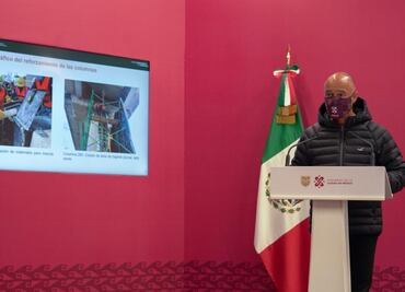 Lleva un avance del 9% reforzamiento de columnas de la Línea 12: Obras