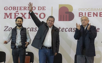 Ante AMLO, David Monreal asegura que los zacatecanos "no le van a fallar"
