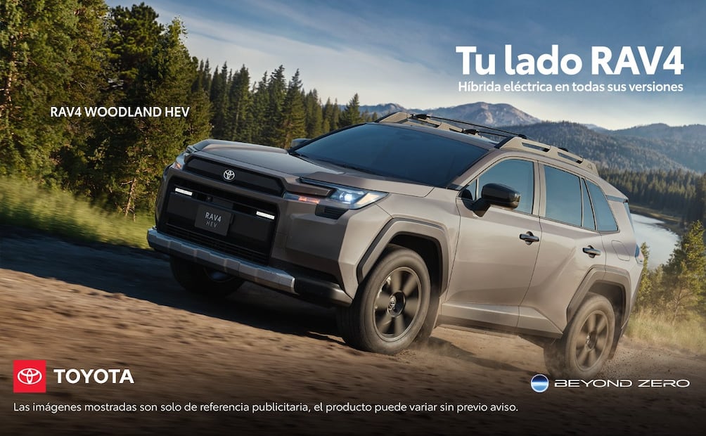 La nueva Toyota RAV4 2026 ahora es una SUV híbrida completa. Foto: Cortesía