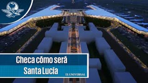 Así será el aeropuerto de Santa Lucía