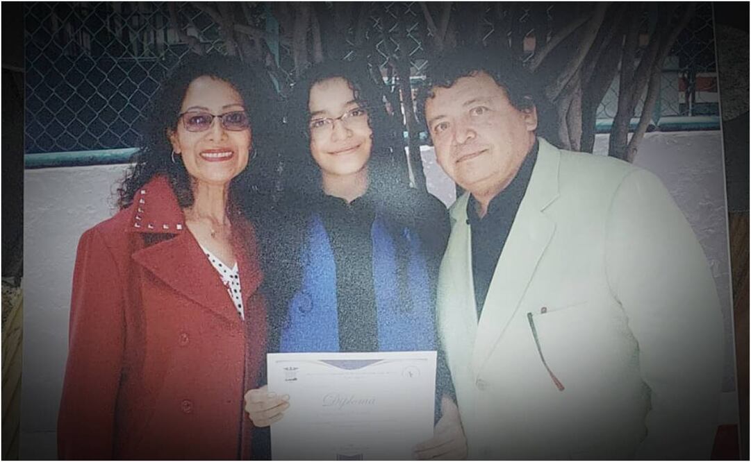 Foto: Poporcionada a EL UNIVERSAL por la familia de Ietza Abril, alumna de la Preparatoria 3