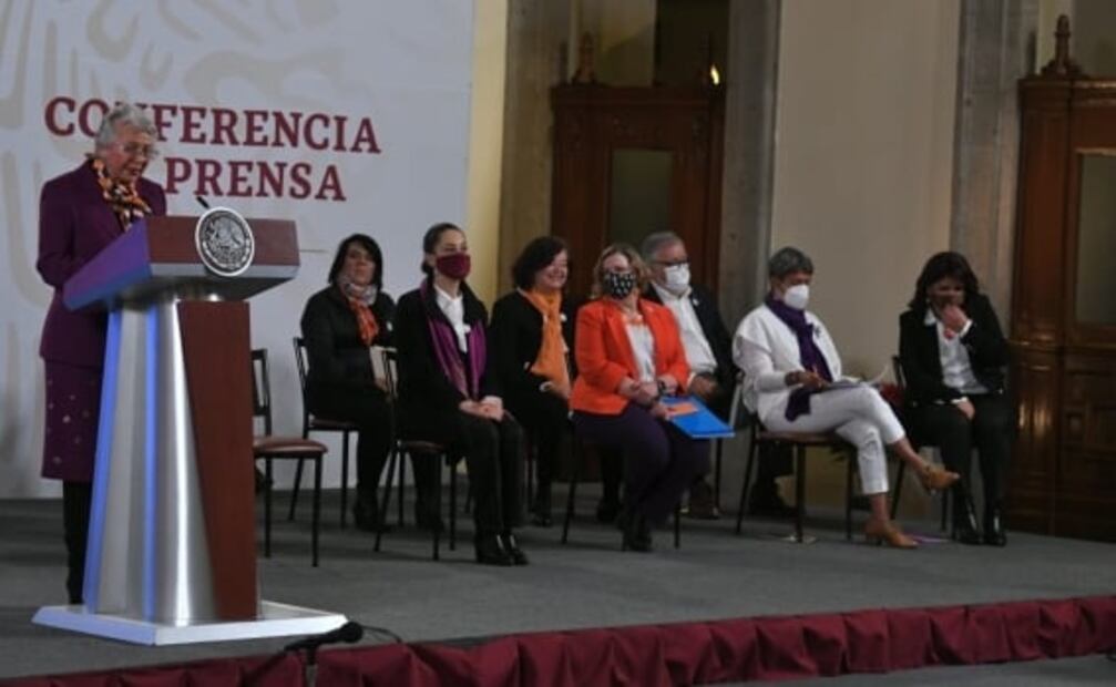AMLO y Sánchez Cordero difieren sobre las causas del feminicidio