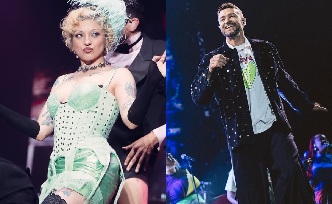 La cantante y Justin cerraron el primer día del festival. Foto: Instagram