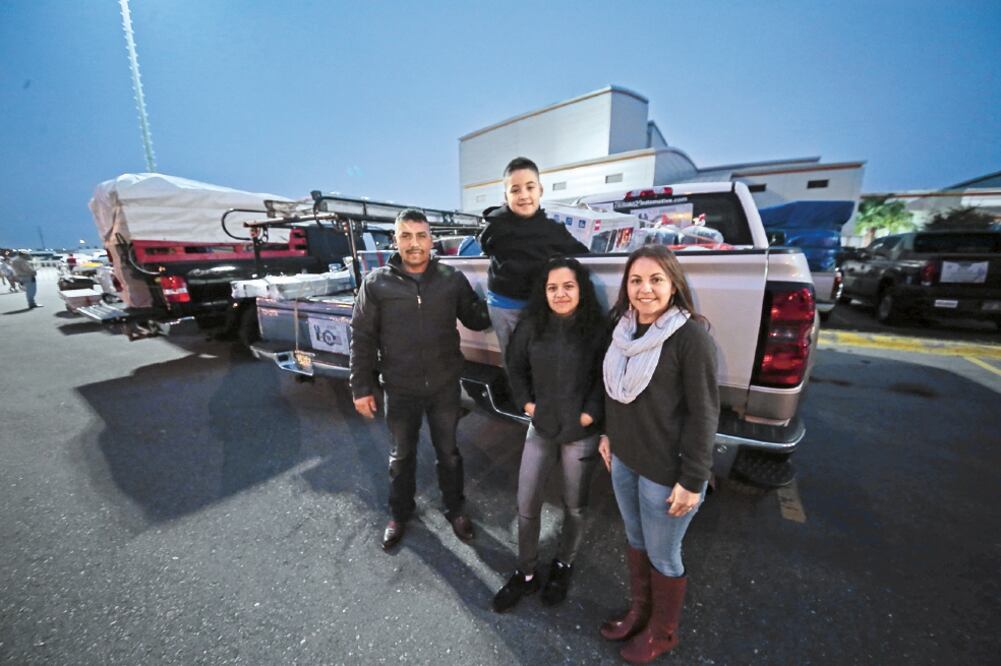 La pareja de Leonel y Patricia han regularizado su situación migratoria en Estados Unidos y han fundado una empresa de construcción. (VÍCTOR PICHARDO. EL UNIVERSAL)