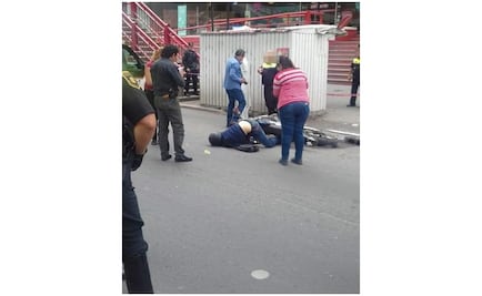 Policías abaten a presunto delincuente sobre Periférico Norte, en Naucalpan